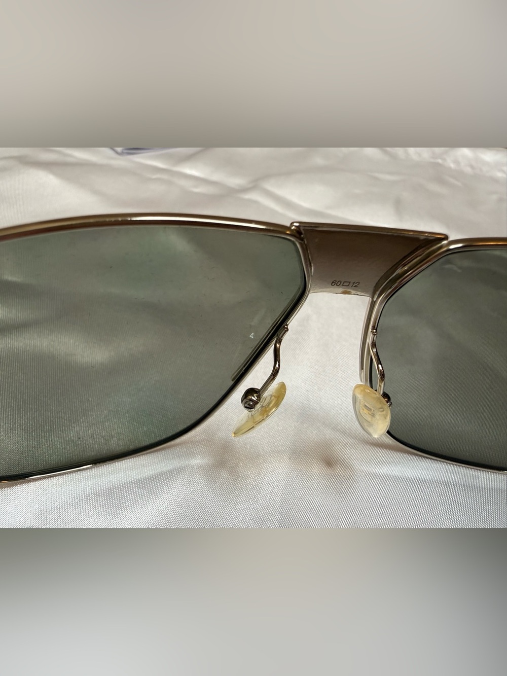 Salvatore Ferragamo SF137SP Polarized Aviator Sunglasses Gunmetal Italy - Picture 8 of 15